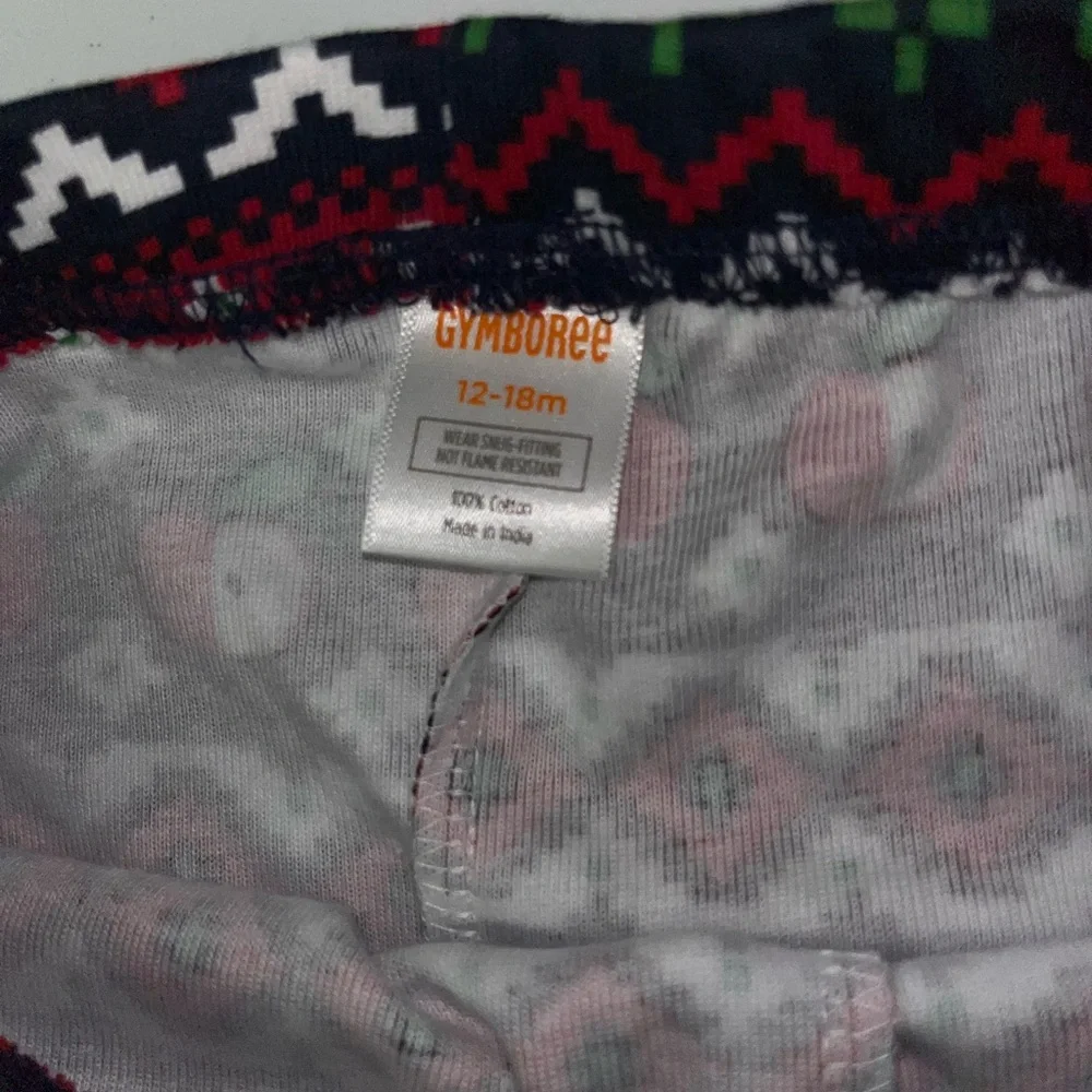 💙 NWOT Gymboree Apple Unisex Pajama Pants
